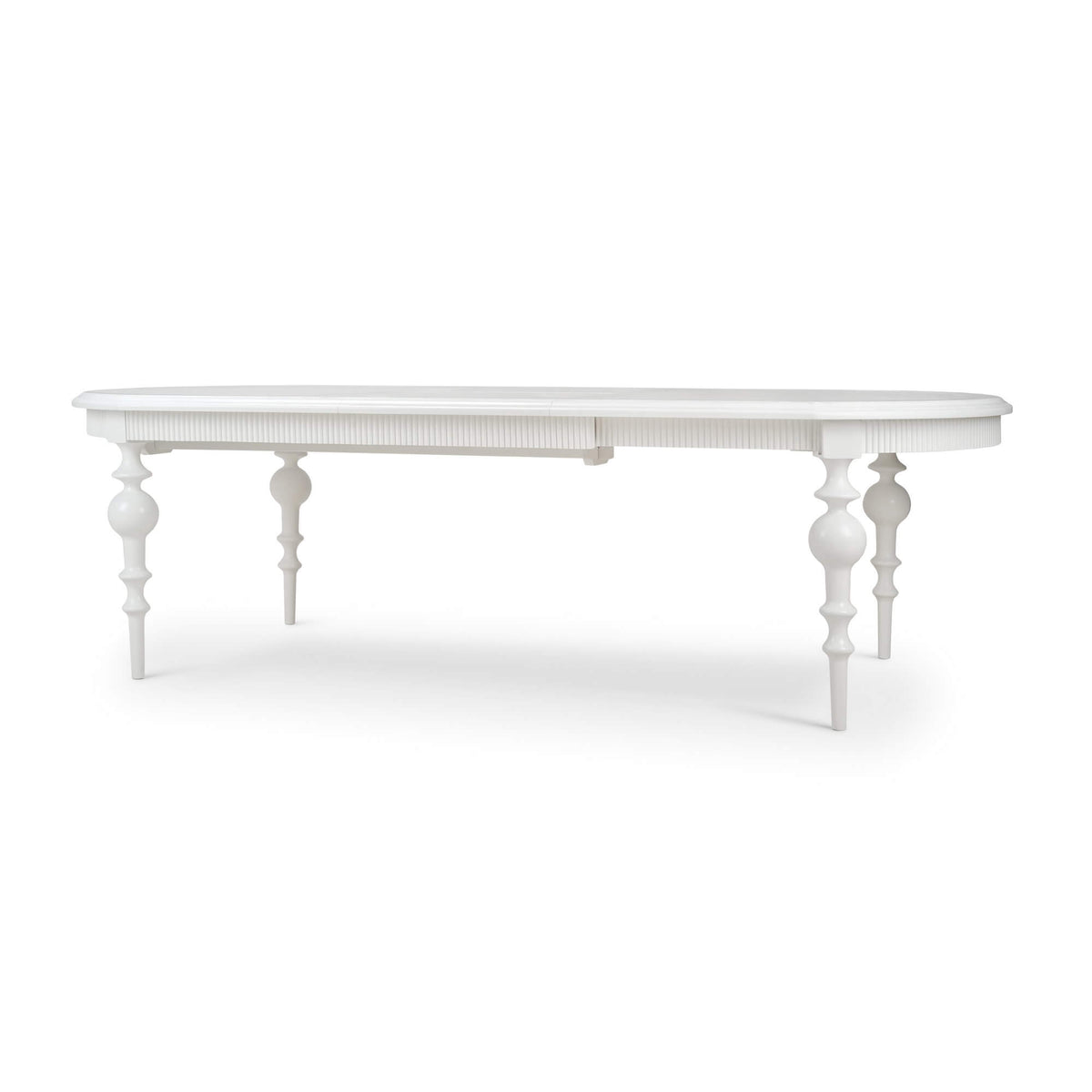 Kraton Butterfly Oval Extension Dining Table 80- 102" in True White
