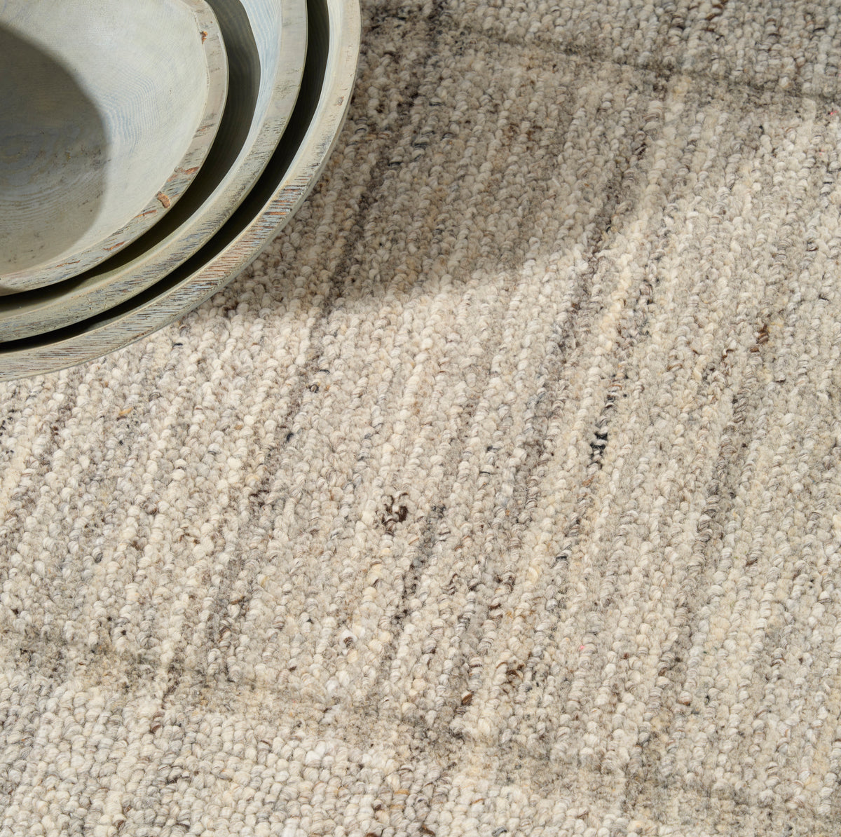 CK082 Ridge RDG01 Grey Ivory Rug