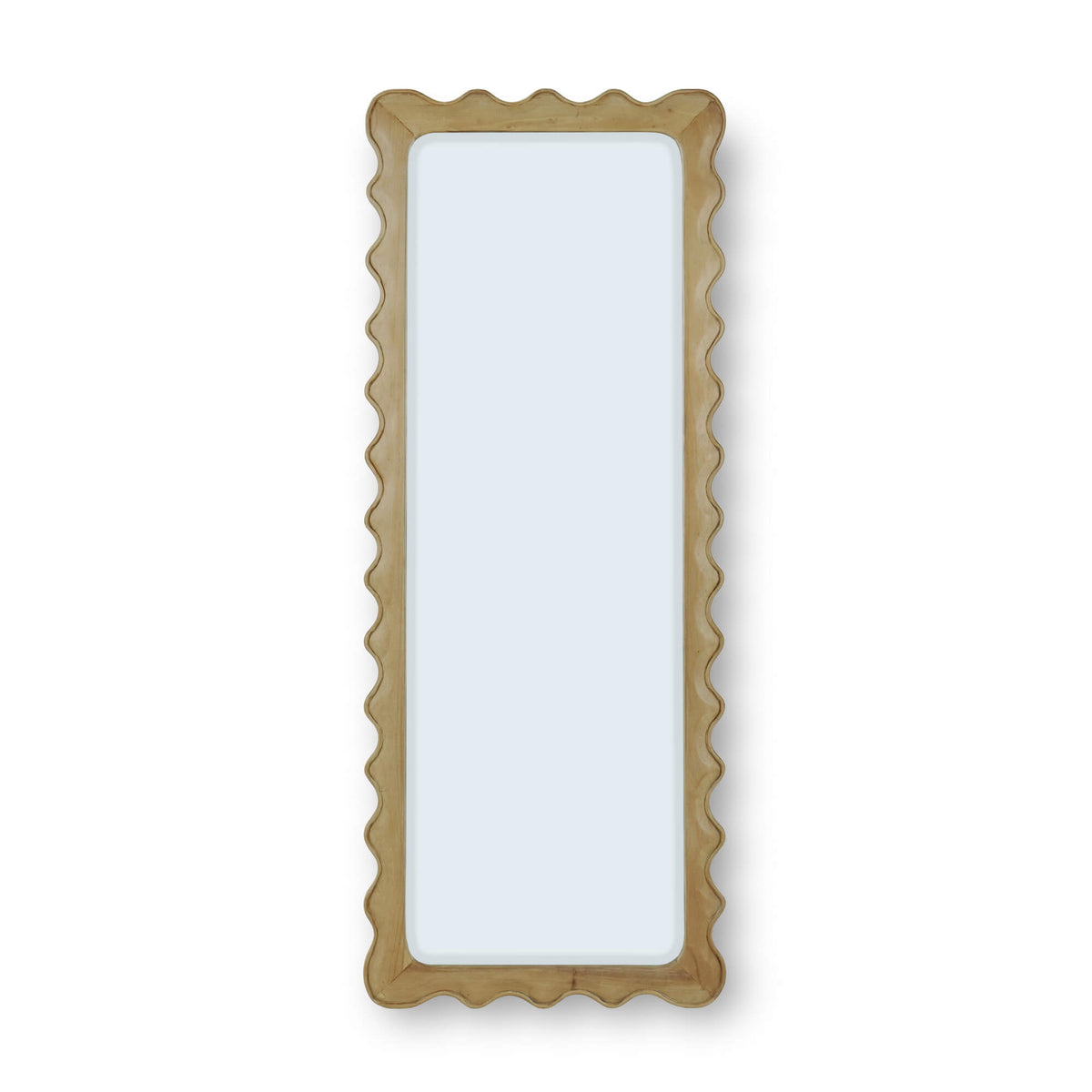 Chloe Rectangular Mirror in Fruitwood