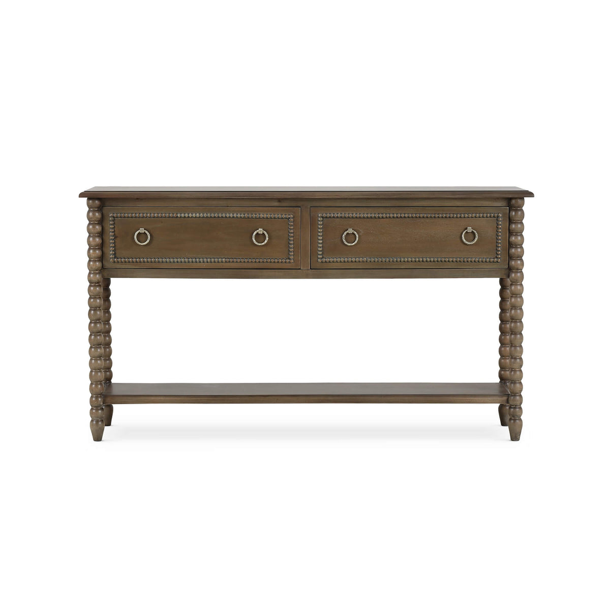 Cholet Console Table w/ 2 Drawers in Straw Wash