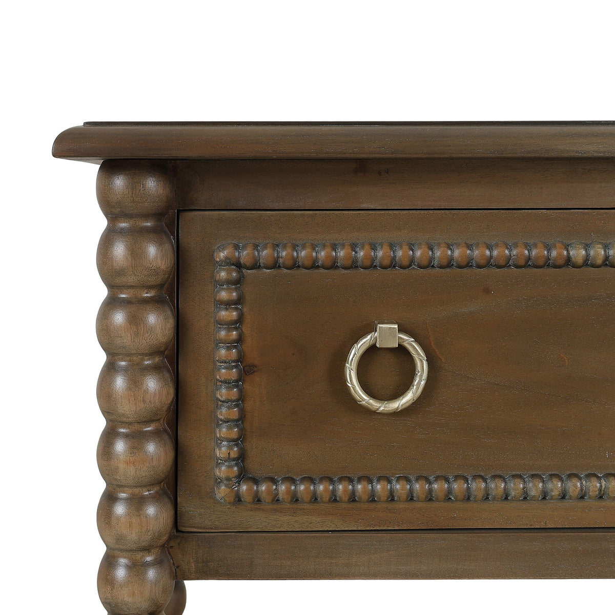 Cholet Console Table w/ 2 Drawers in Straw Wash