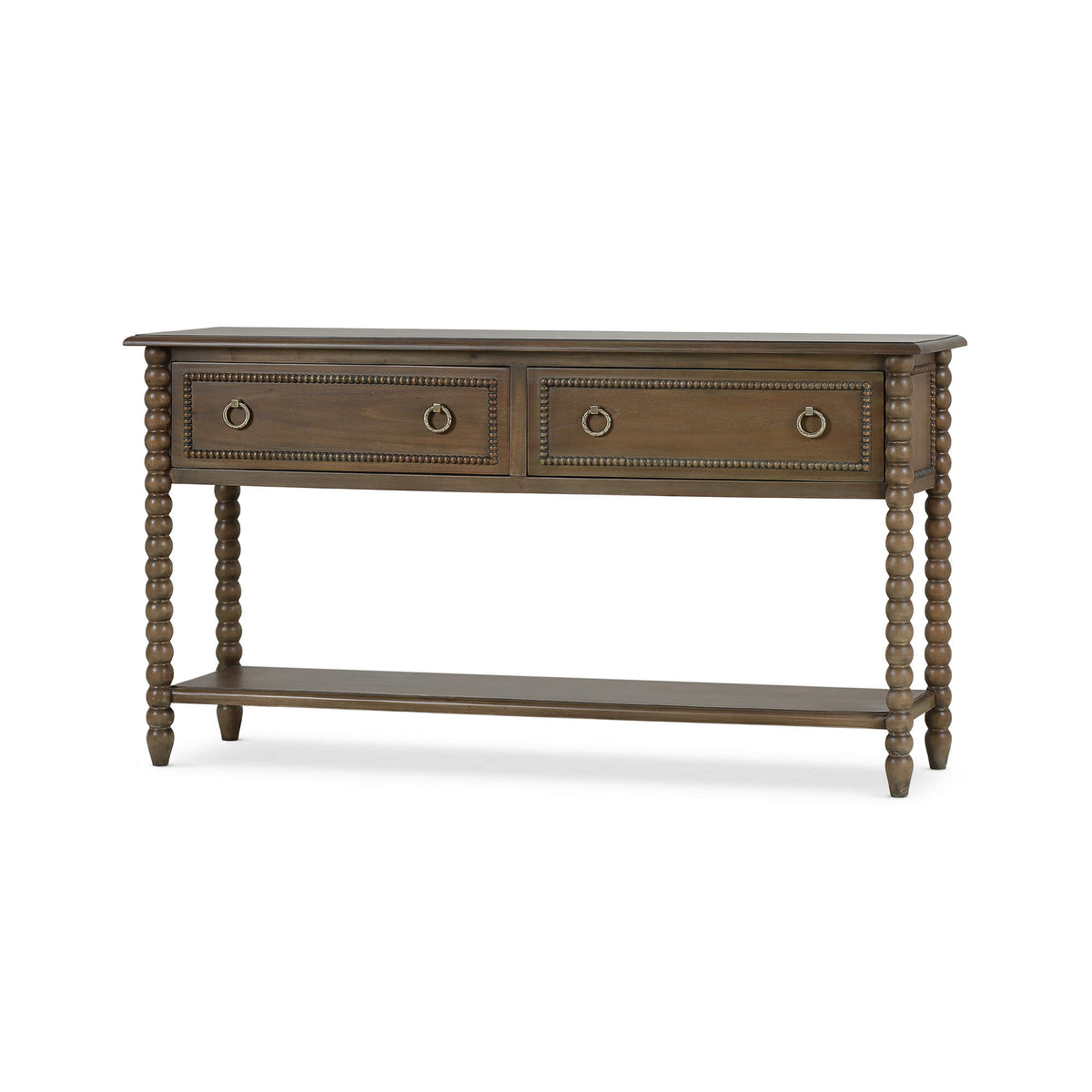 Cholet Console Table w/ 2 Drawers in Straw Wash