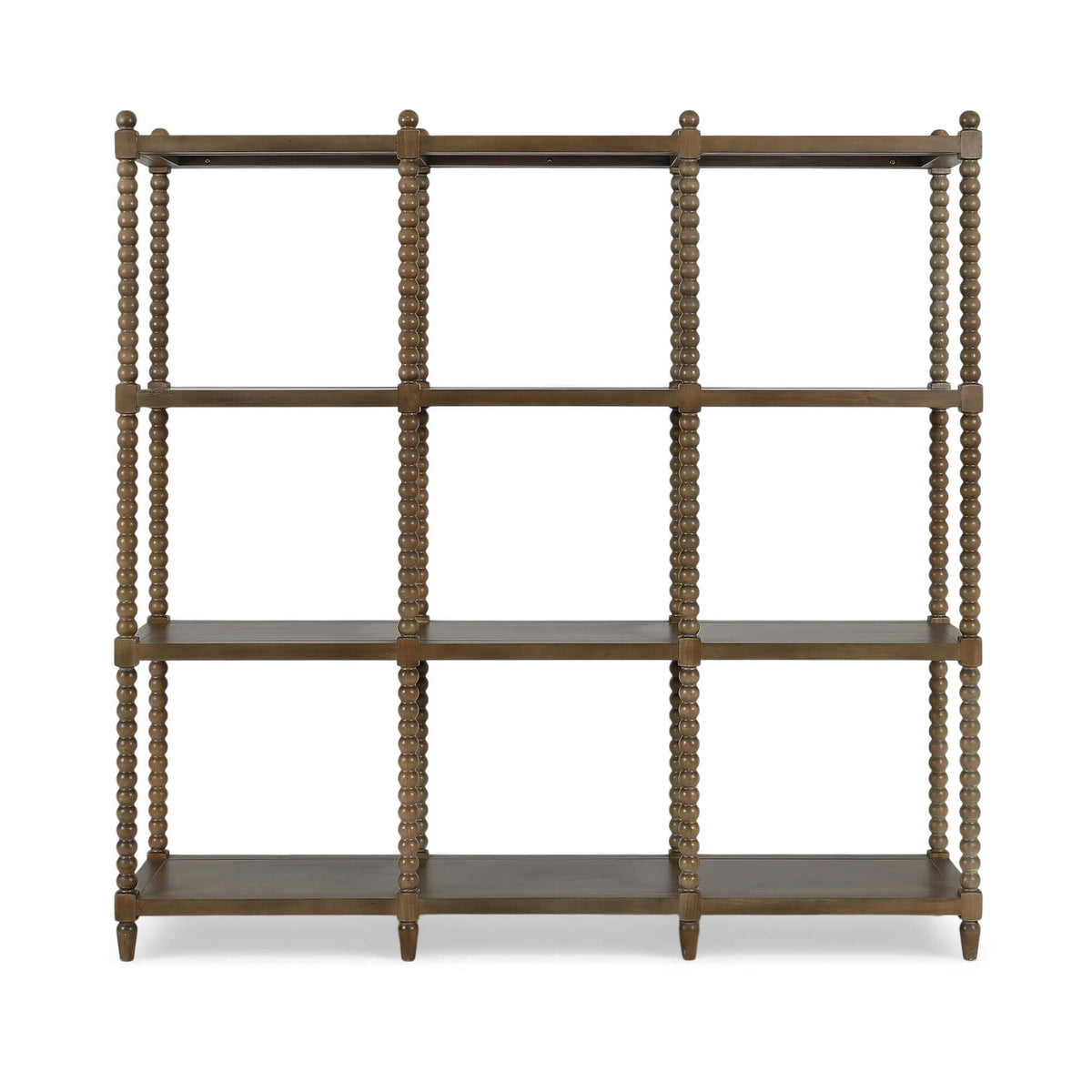 Cholet Open Bookcase KD in Straw Wash