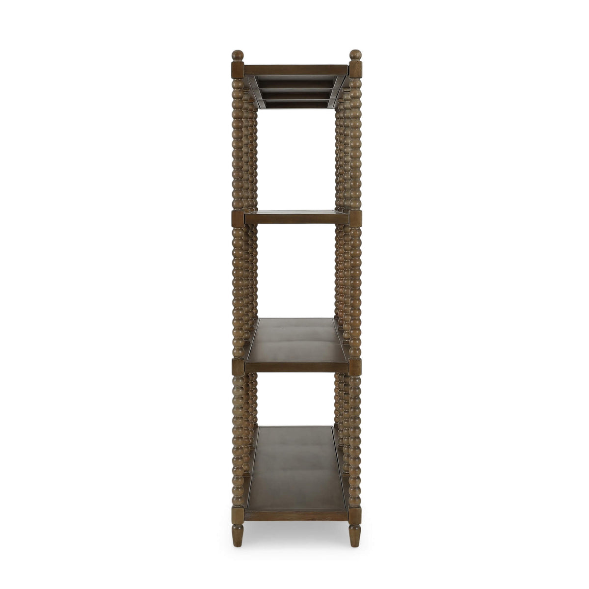 Cholet Open Bookcase KD in Straw Wash