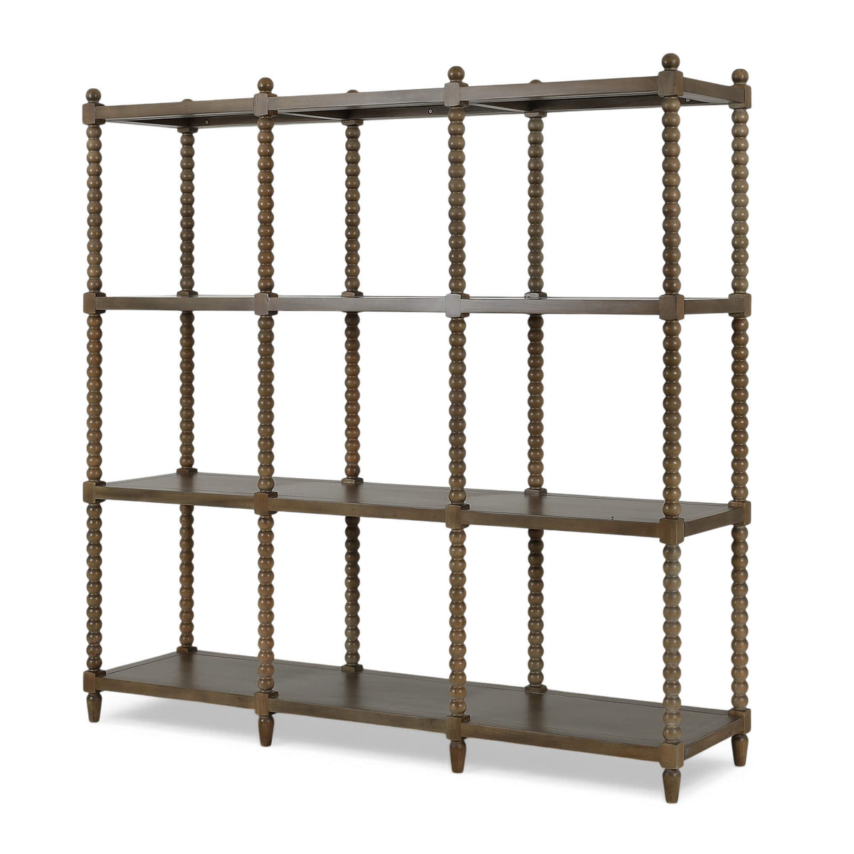 Cholet Open Bookcase KD in Straw Wash
