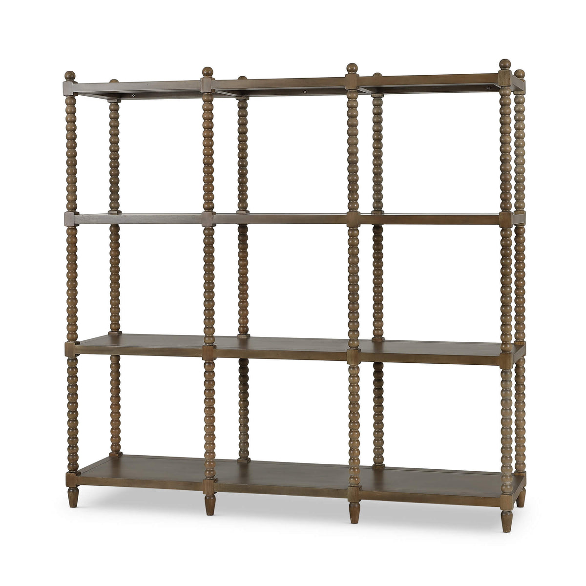 Cholet Open Bookcase KD in Straw Wash
