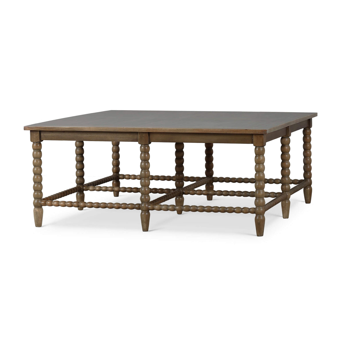 Cholet Square Coffee Table in Straw Wash