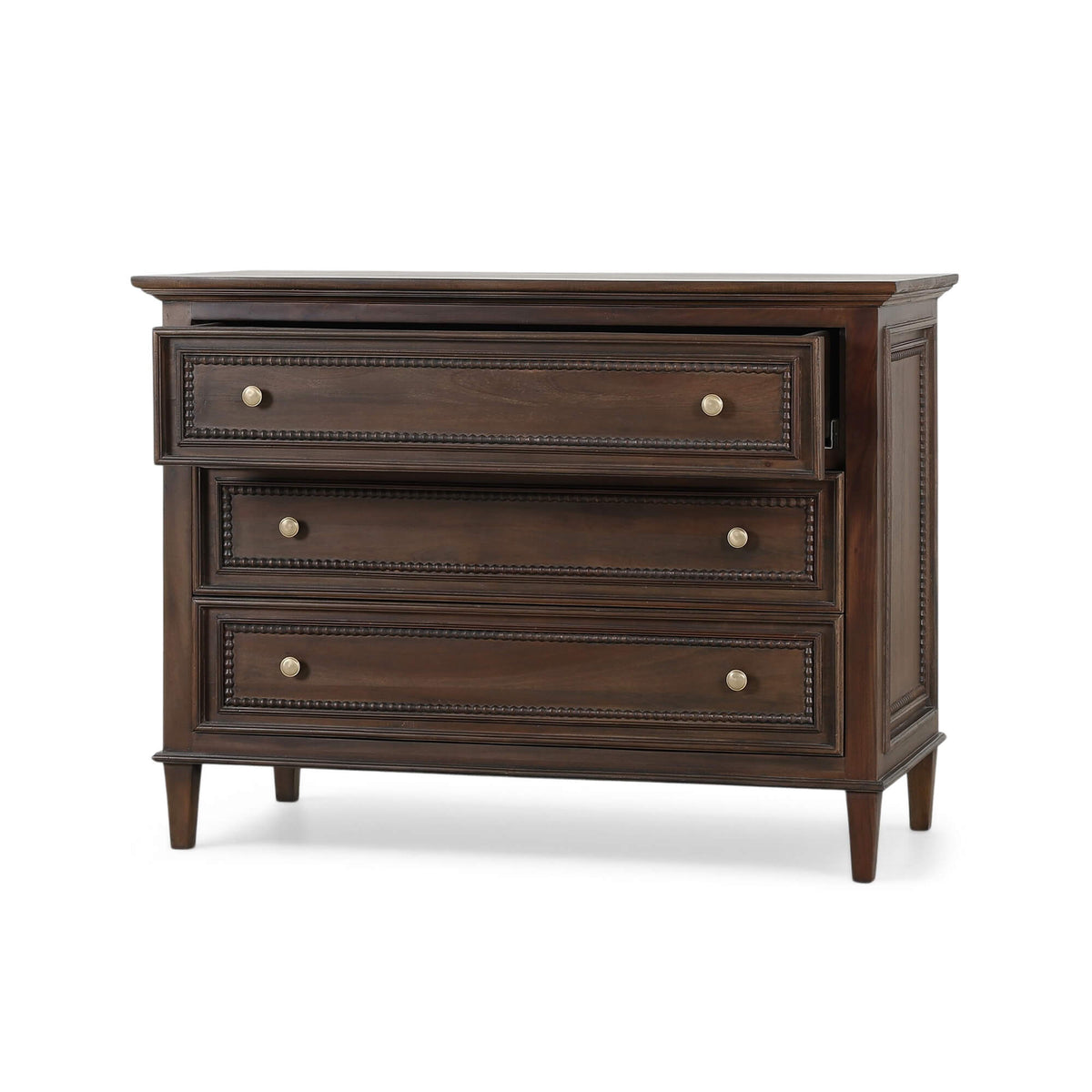 Vivienne 3 Drawer Dresser in Walnut