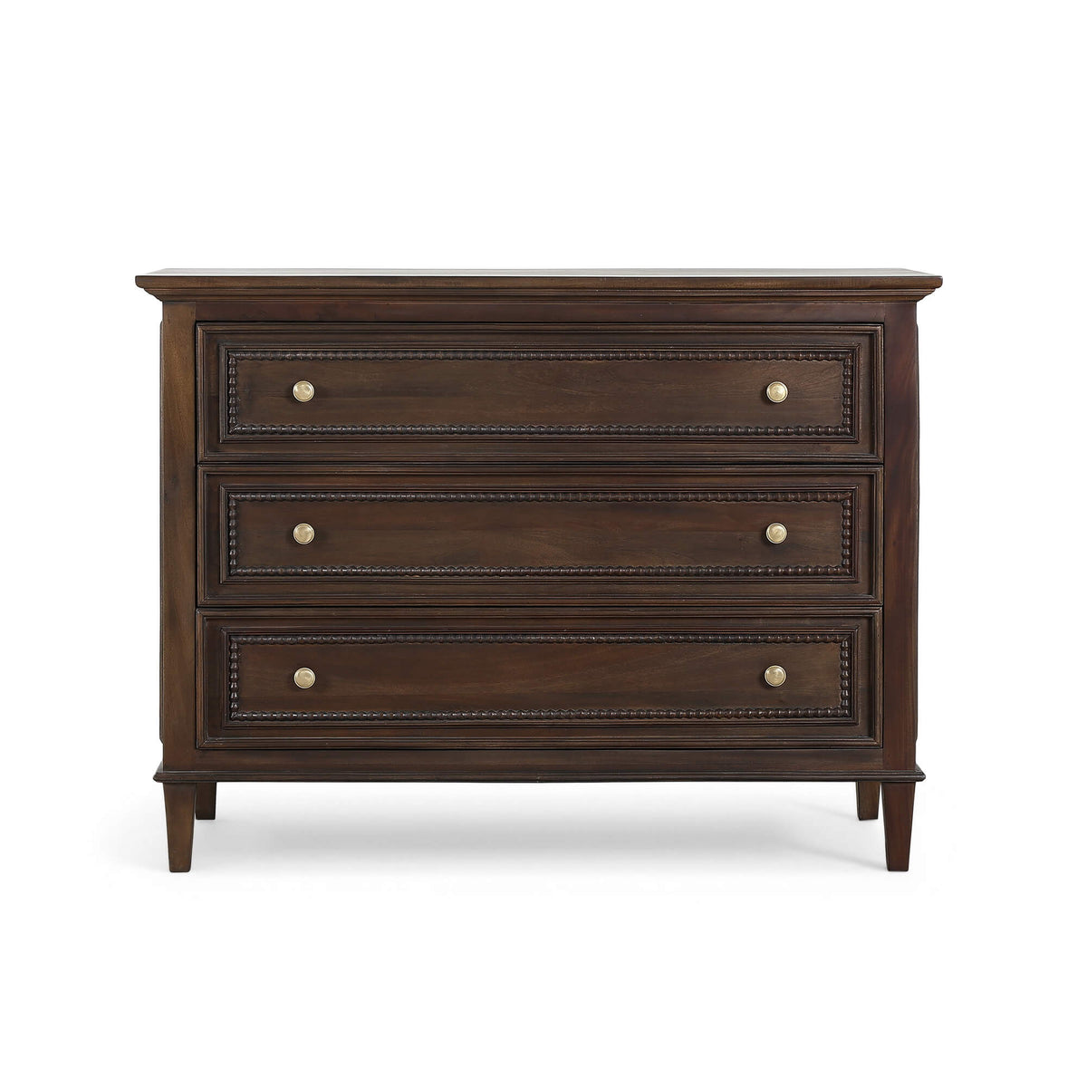 Vivienne 3 Drawer Dresser in Walnut