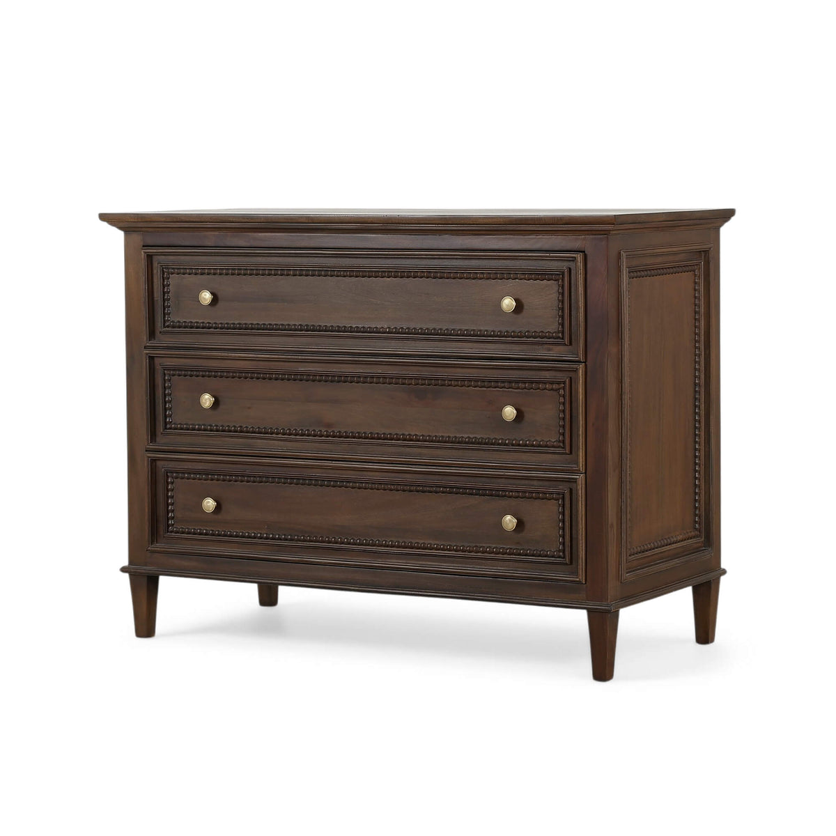 Vivienne 3 Drawer Dresser in Walnut