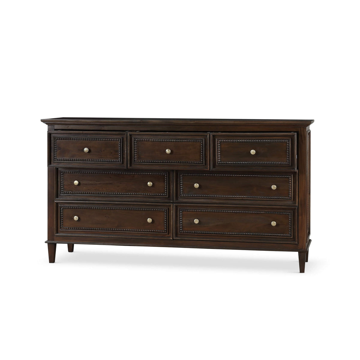 Vivienne 7 Drawer Dresser in Walnut