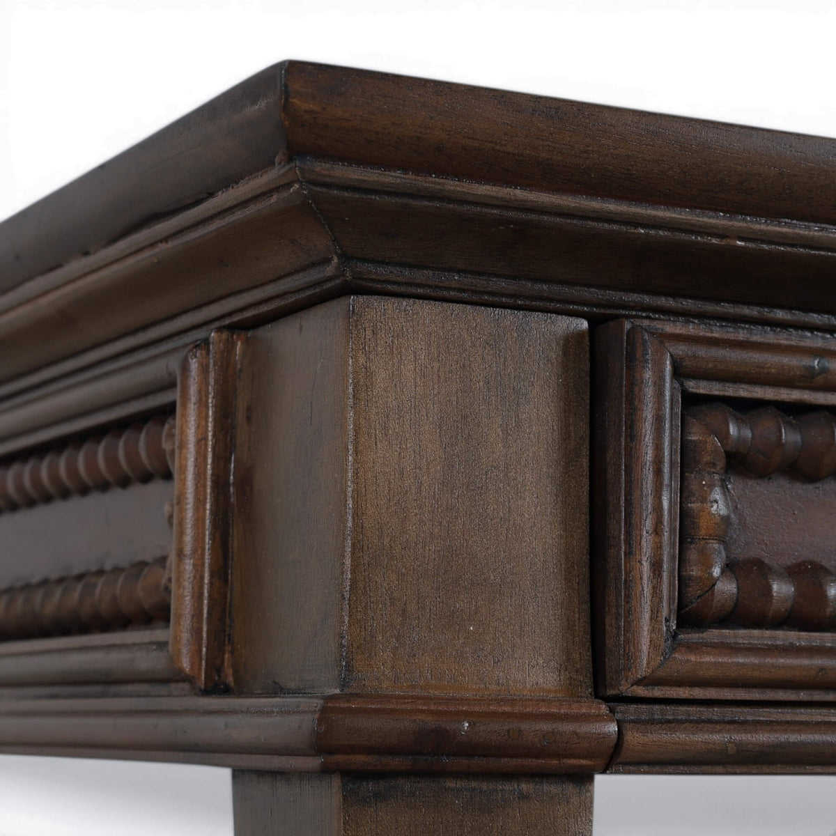 Vivienne 3 Drawer Desk in Walnut