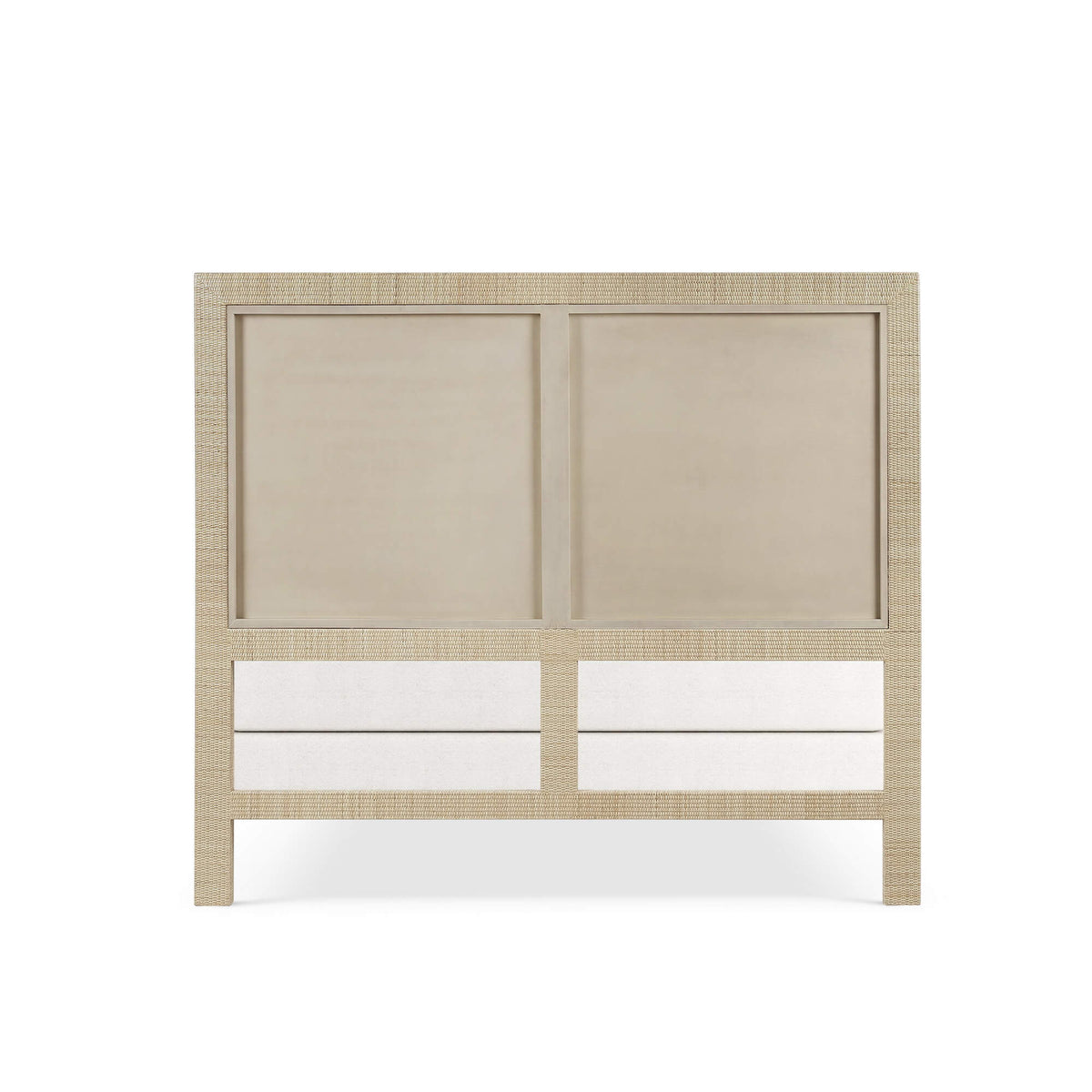 Kagu Rattan Bed Queen w/ Rattan Natural