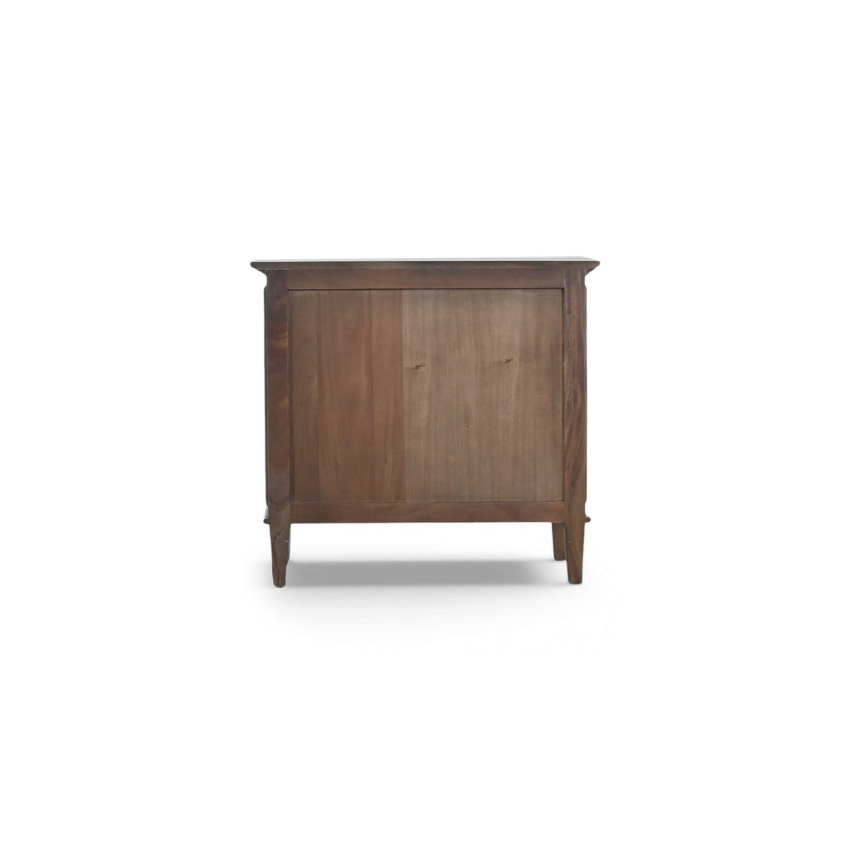 Vivienne 3 Drawer Bedside Large Table in Walnut