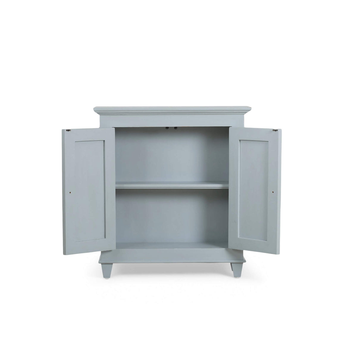 Vivienne 2 Door Narrow Sideboard in Grey Mist