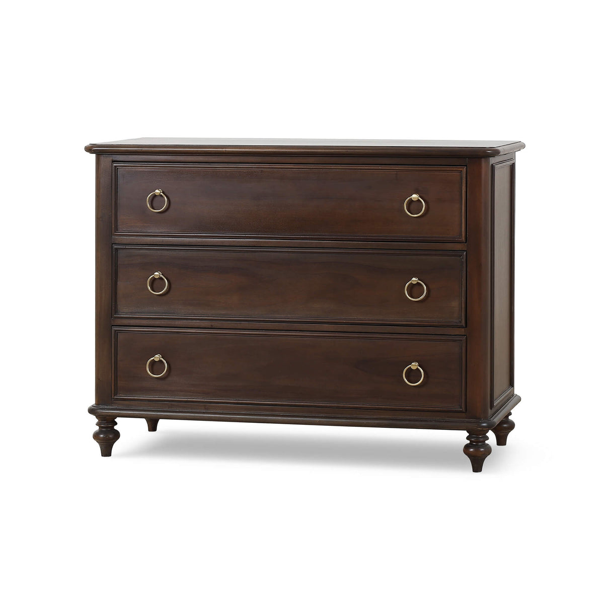 Savannah 3 Drawer Dresser in Walnut