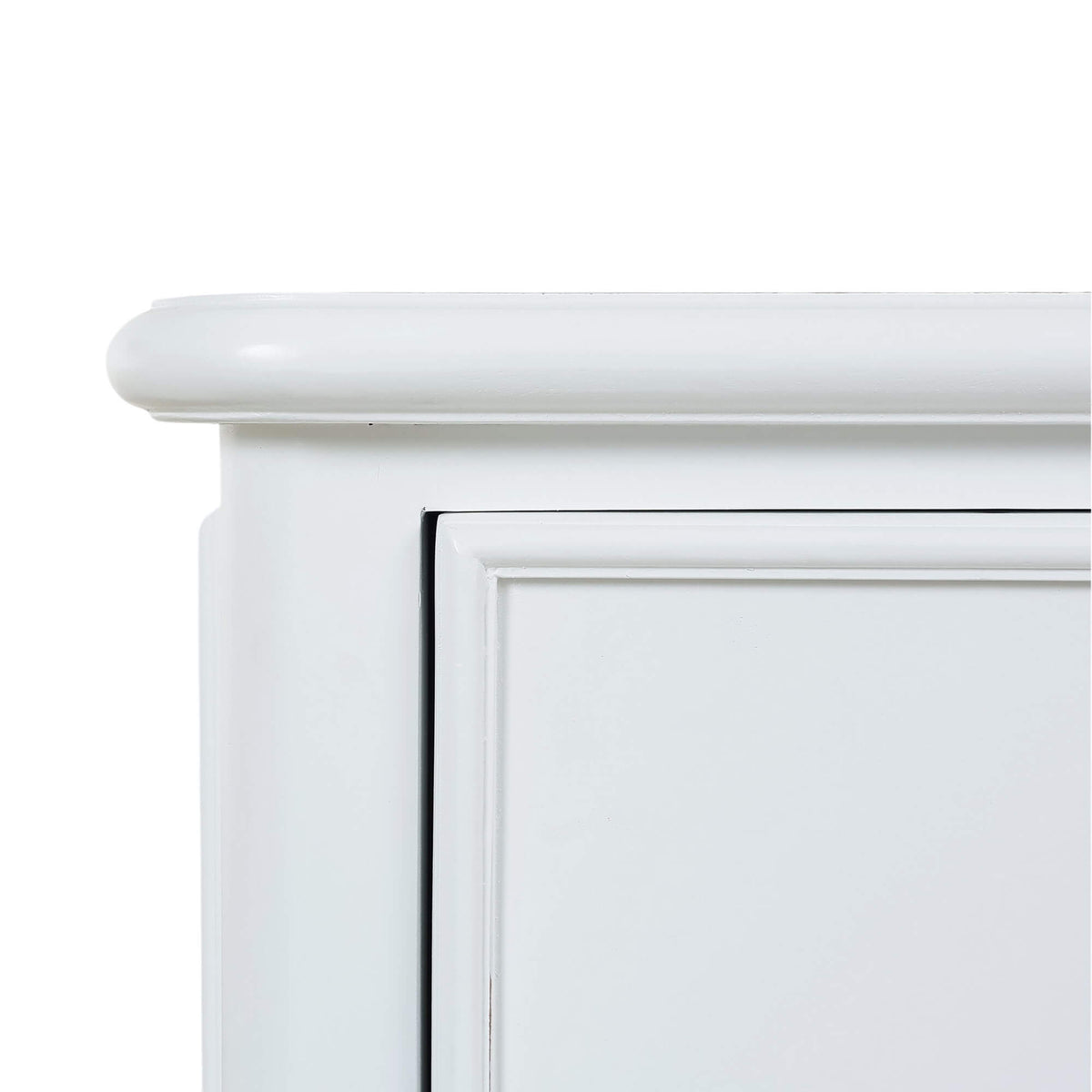 Savannah 2 Drawer Bedside Table in Architectural White