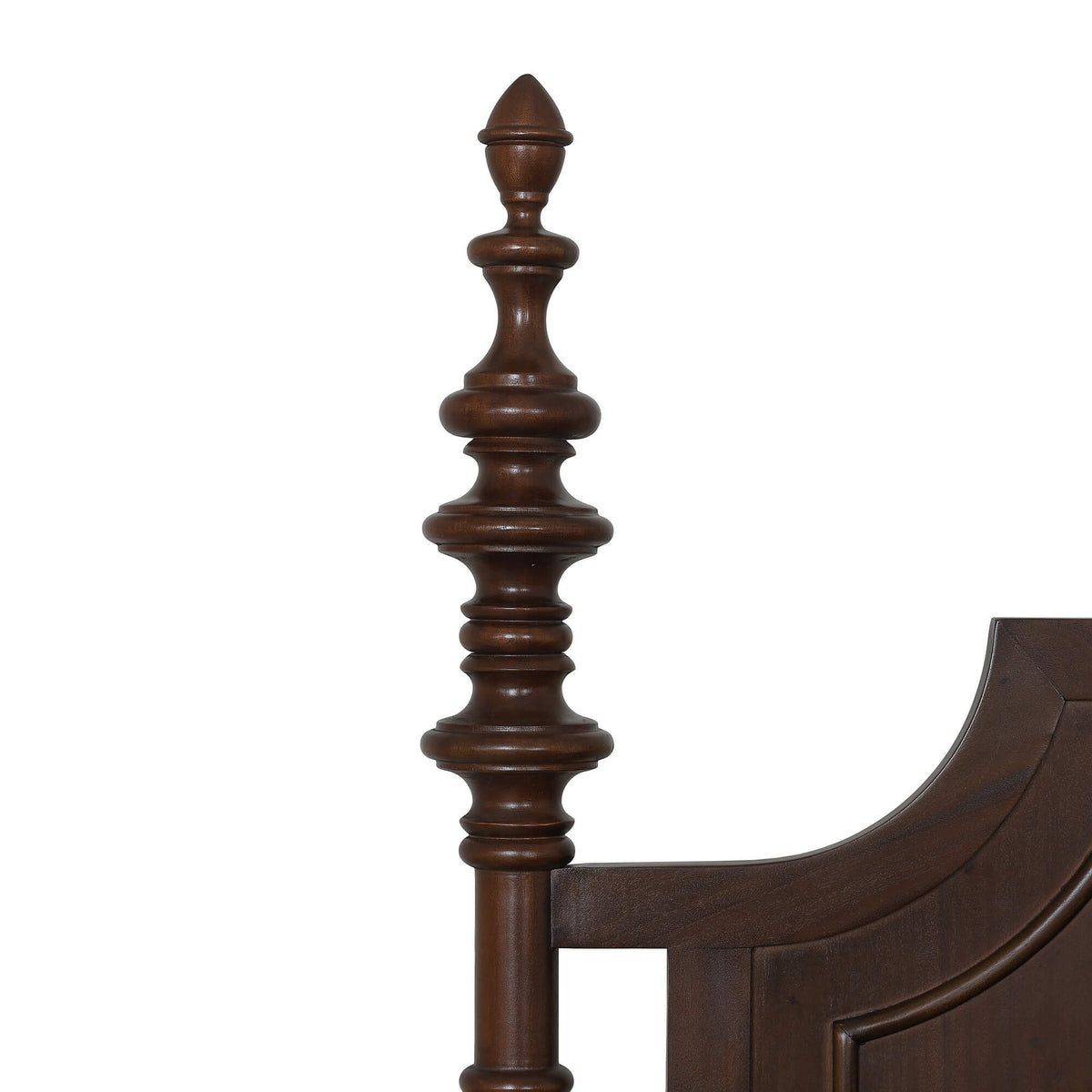 Savannah Bed King in Walnut
