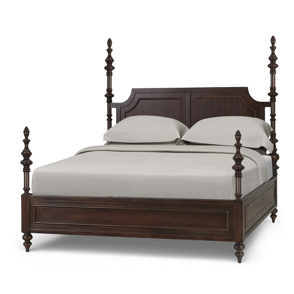 Savannah Bed Queen in Walnut