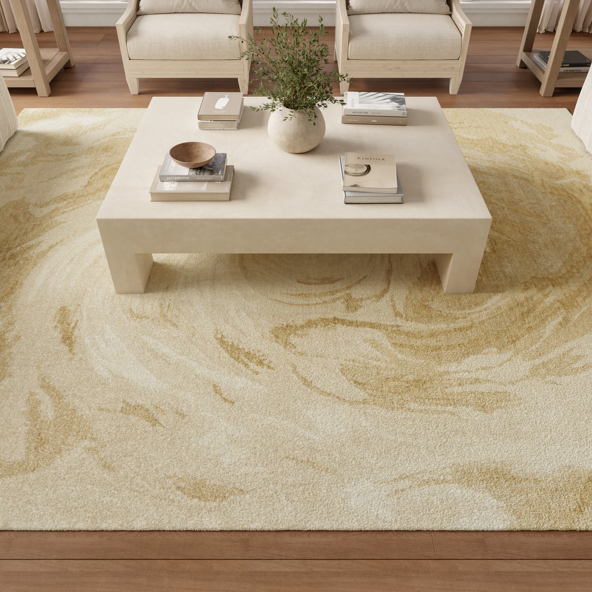 Brushlight BRL01 Beige Ivory Rug
