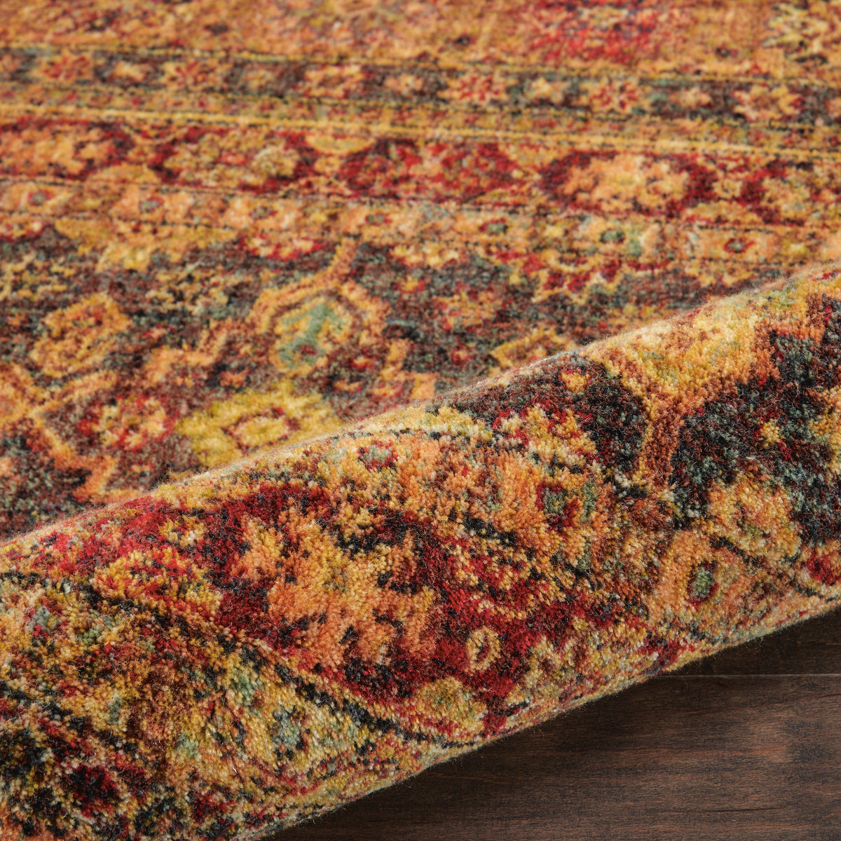 Jewel JEL03 Blue Red Rug
