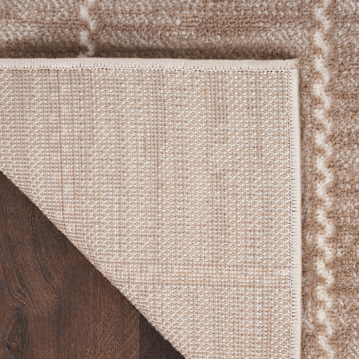 Serenity Home SRH05 Mocha Ivory Rug