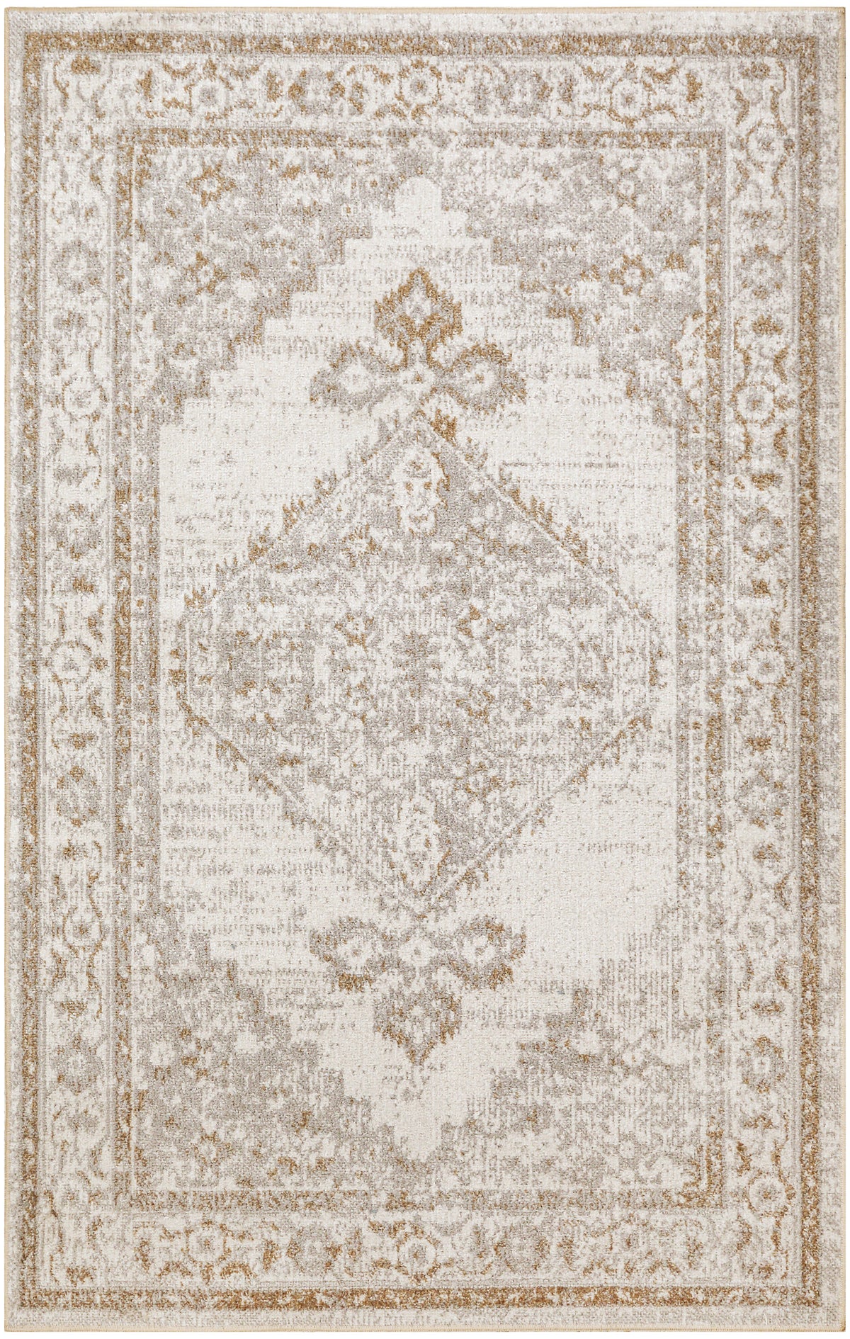 Astra Machine Washable ASW11 Grey Rug
