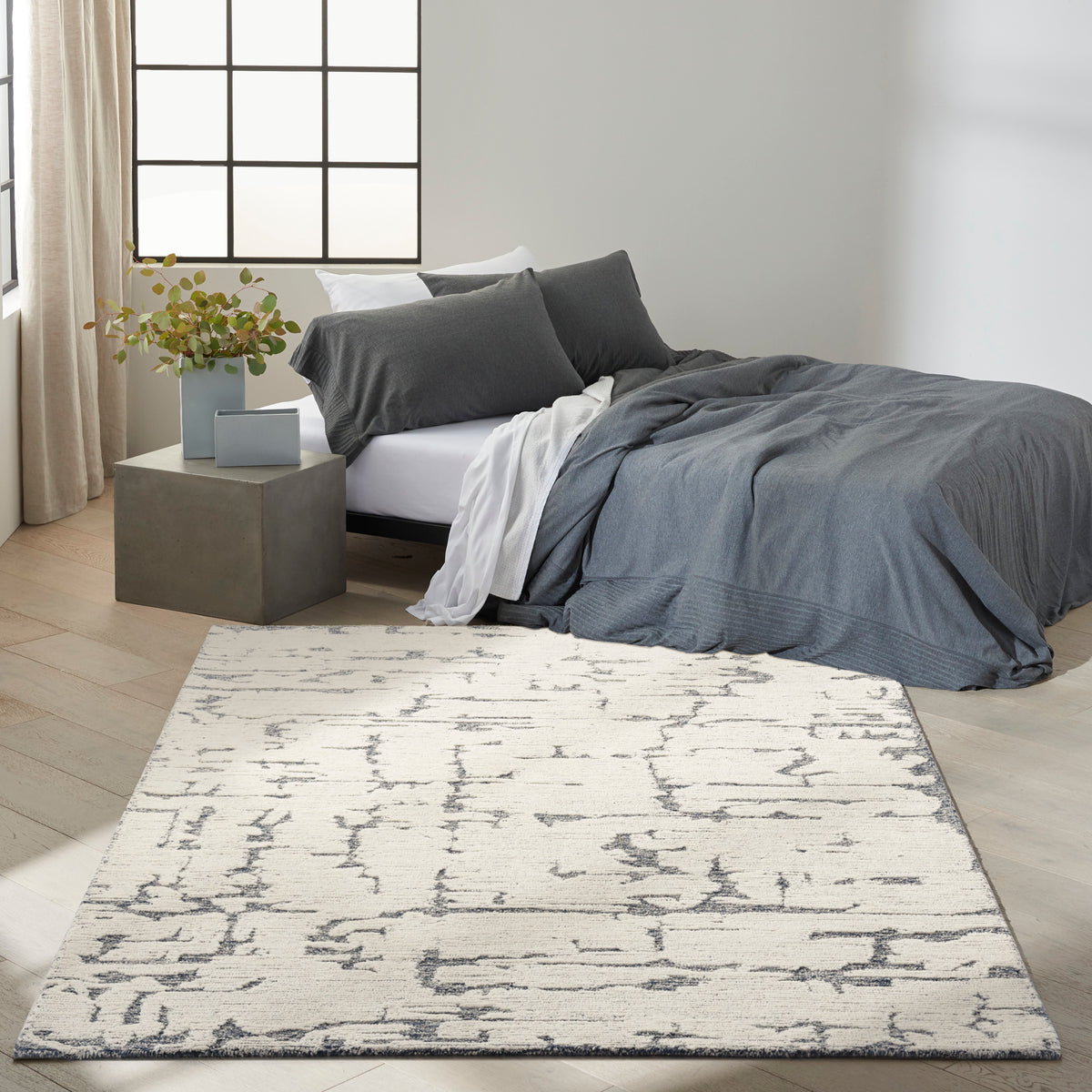 CK009 Sculptural SCL01 Blue Rug