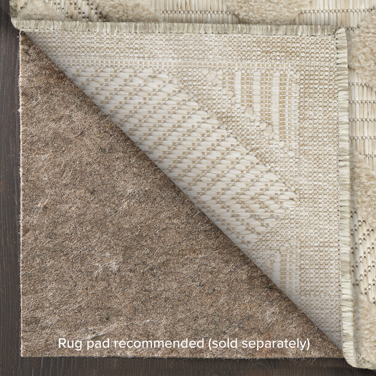 Versatile NRV01 Cream Rug