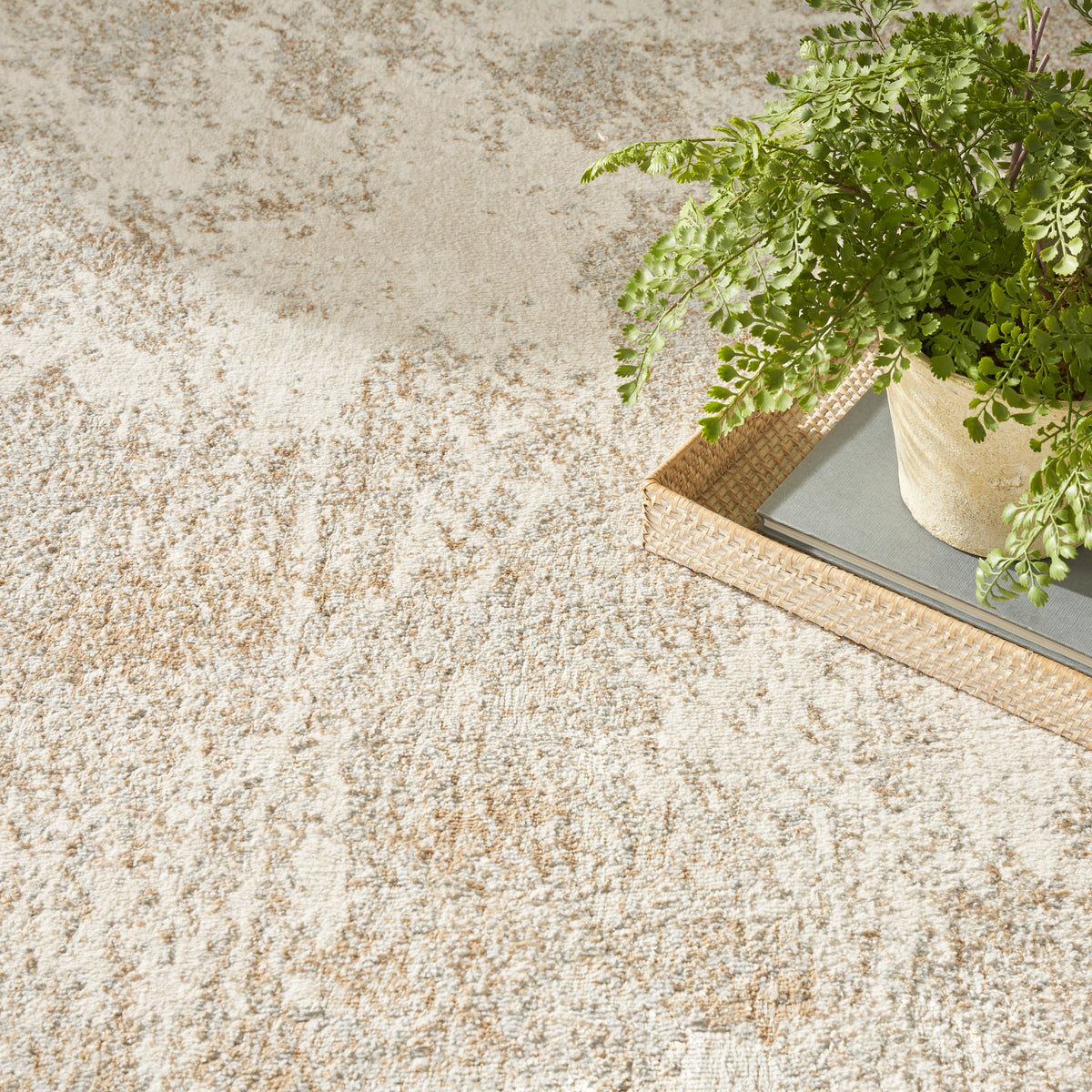 Ambiance AMI03 Ivory Silver Rug