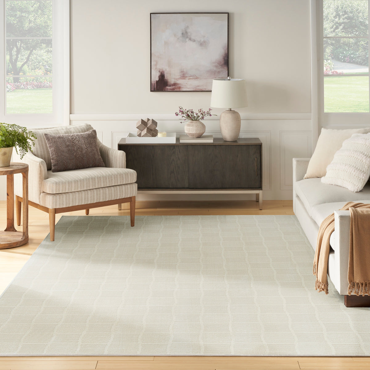 Eco Cycle ECY05 Ivory Rug