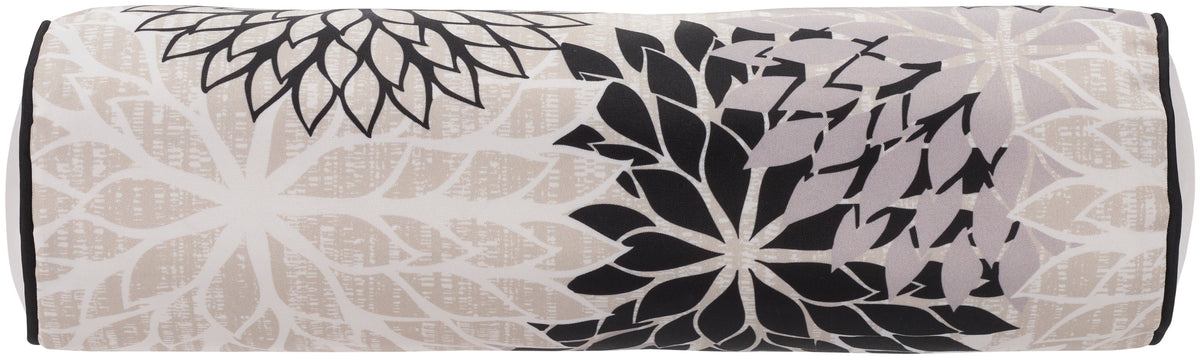 Aloha ALH05 Black White 6" x 20" Throw Pillows