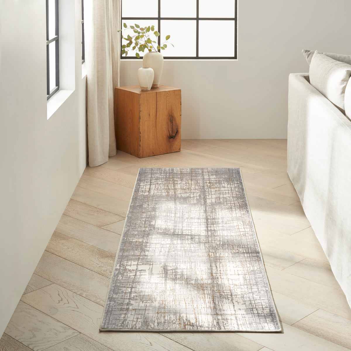 CK950 Rush CK950 Ivory Grey Rug