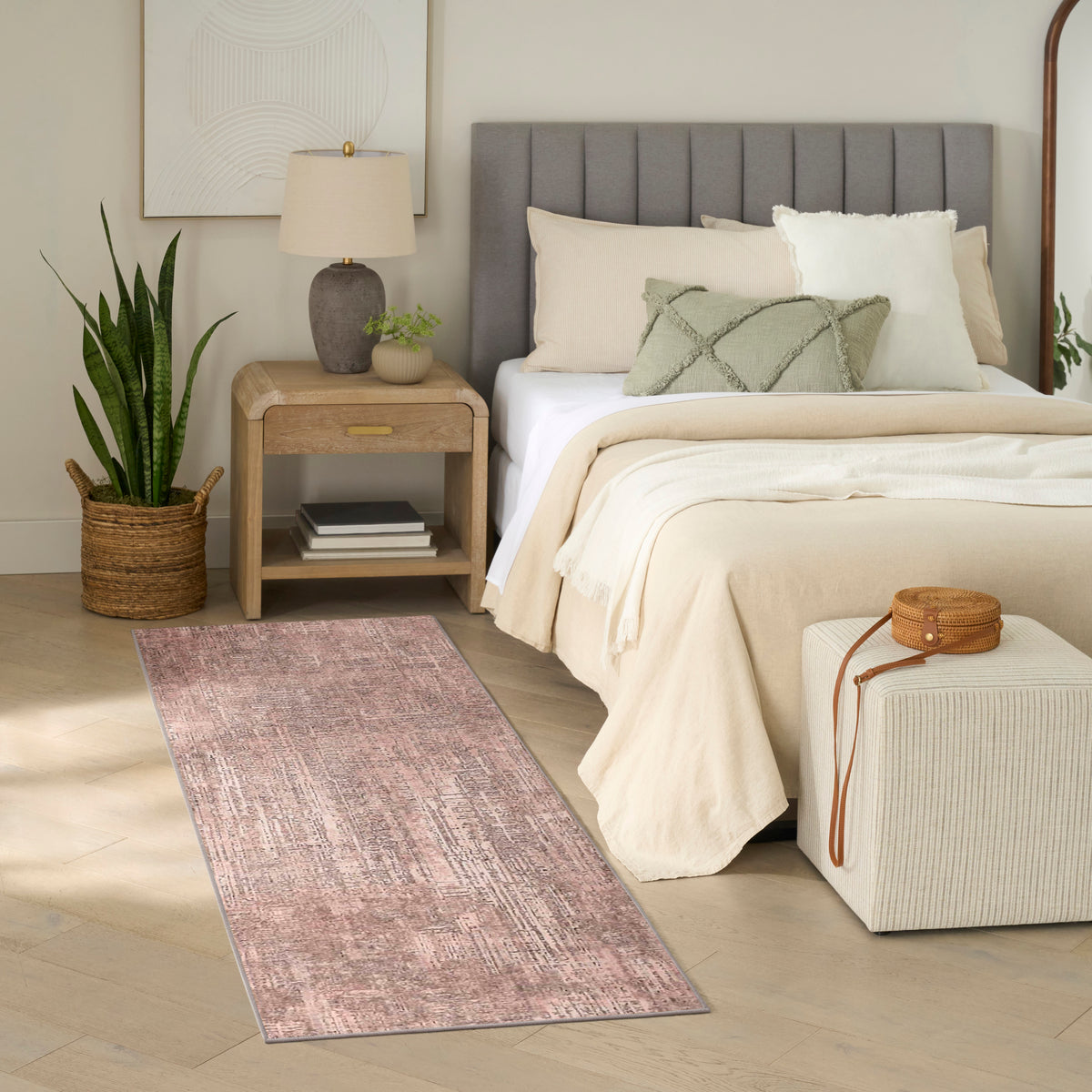 Botanical Washables BOT05 Taupe Rug
