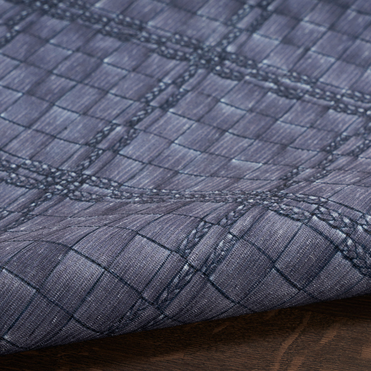 Nourison Washables NWB04 Navy Blue Rug