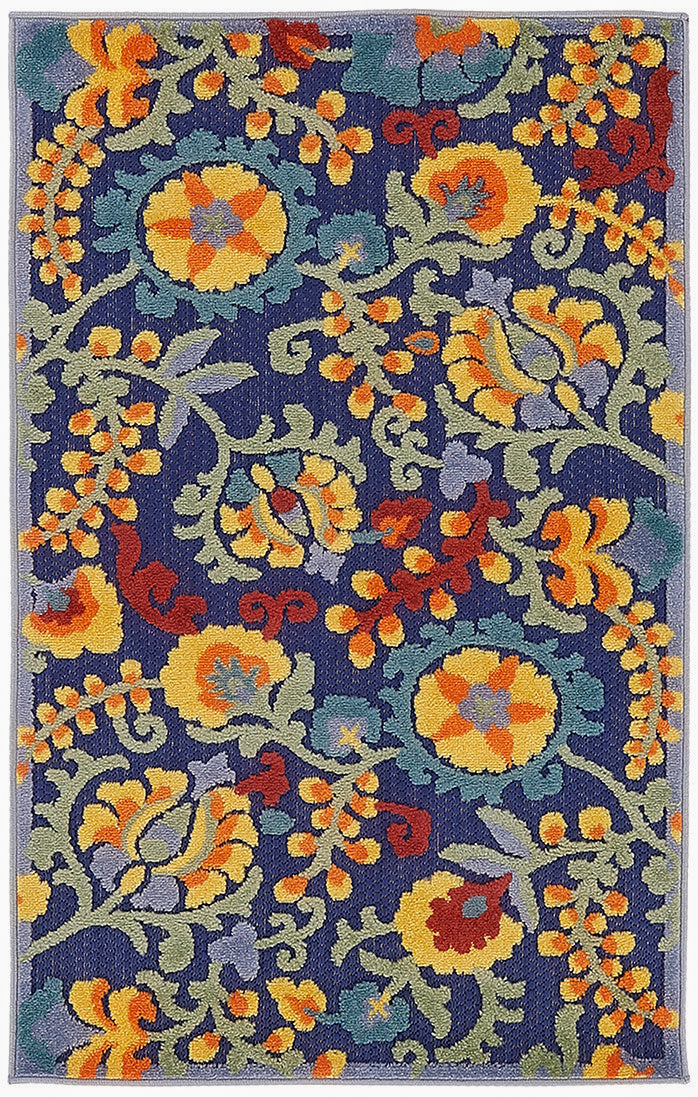 Aloha ALH17 Navy Multicolor Rug