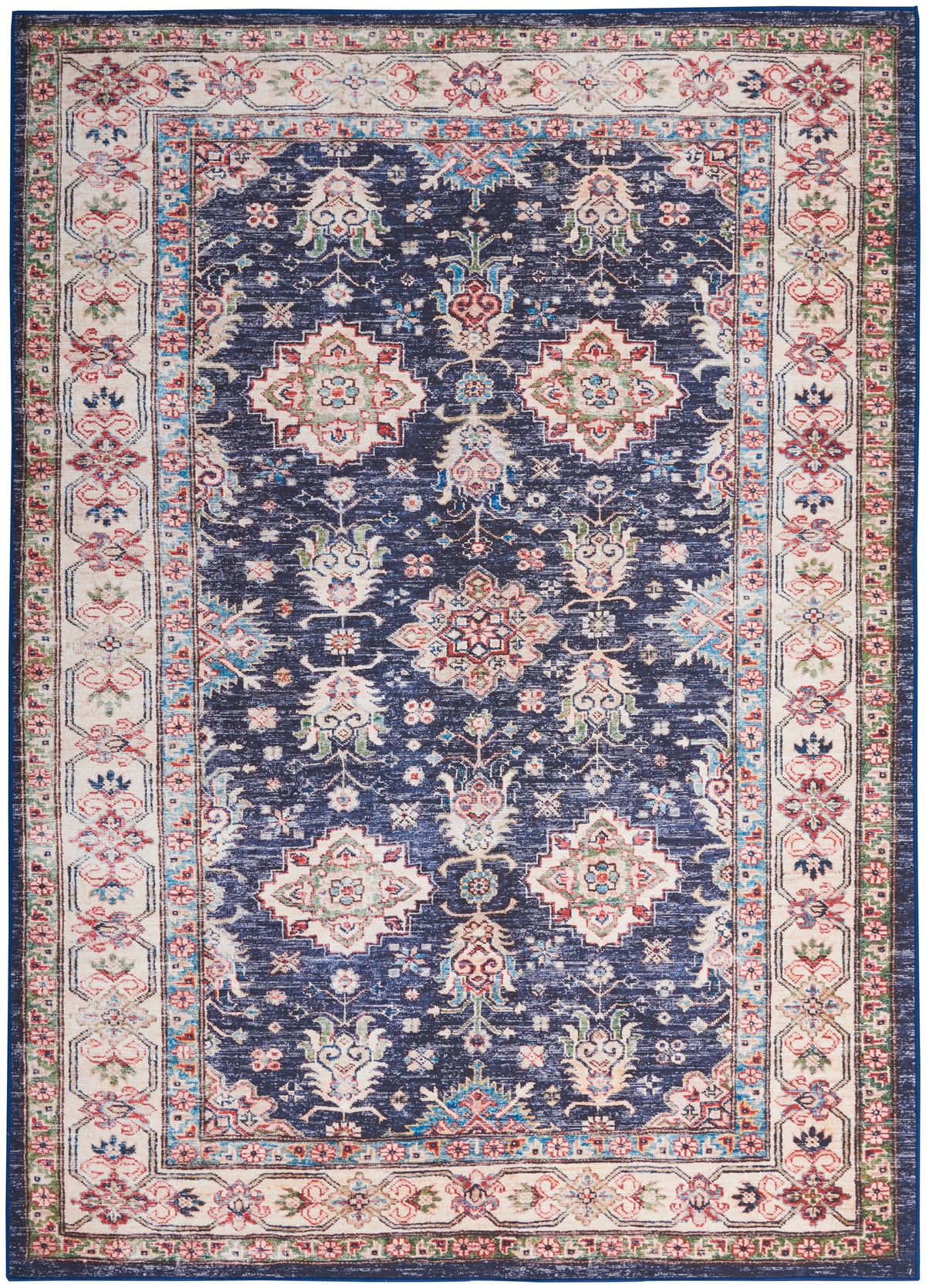 Fulton FUL01 Navy Rug