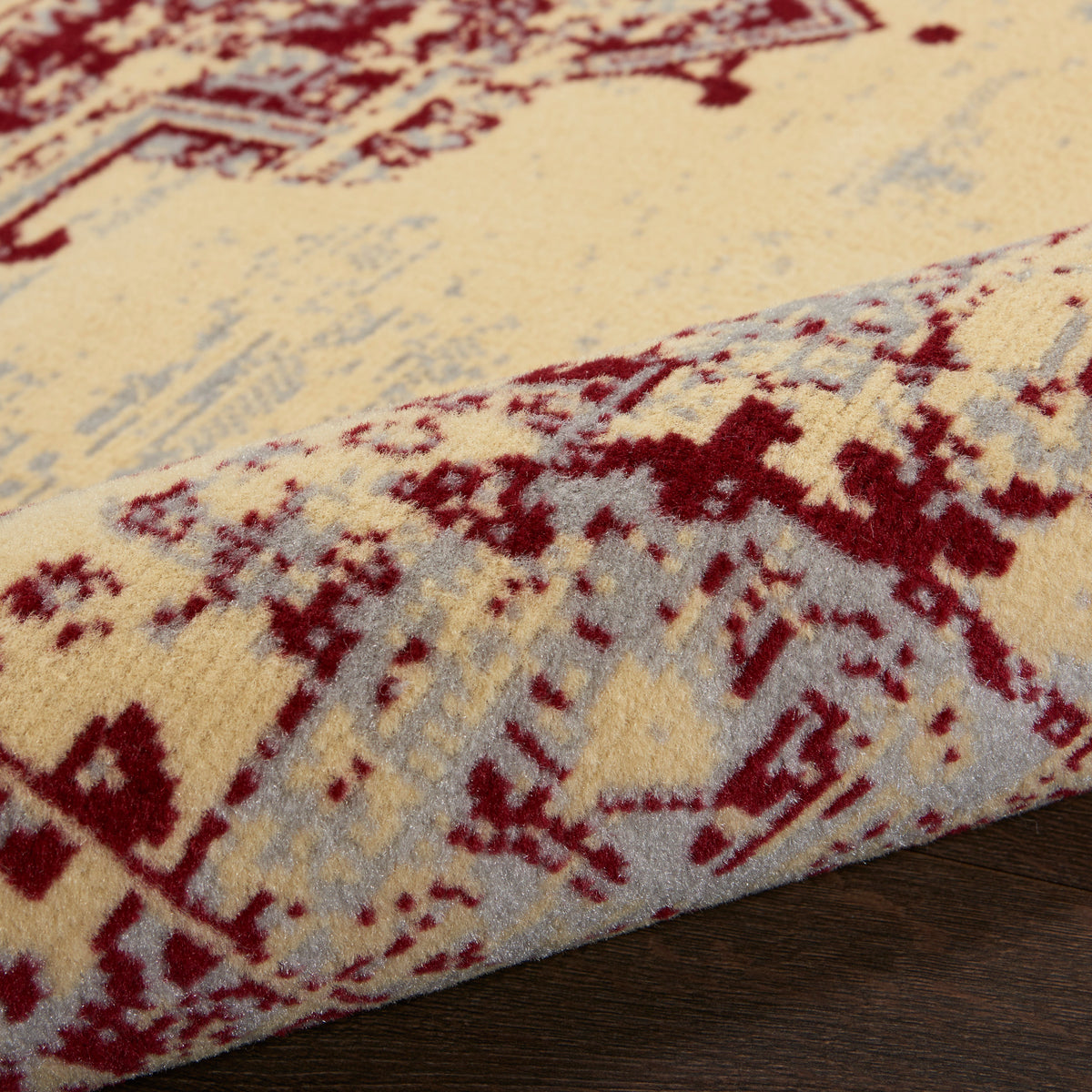 Grafix GRF14 Cream Red Rug