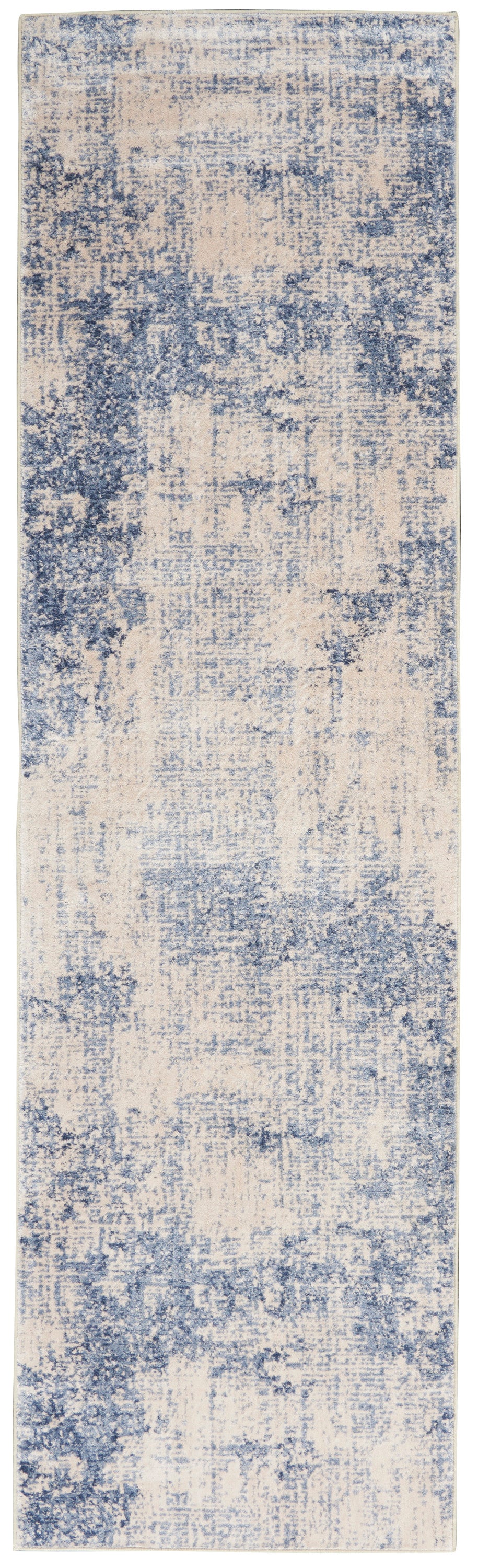 Silky Textures SLY01 Ivory/Blue Rug