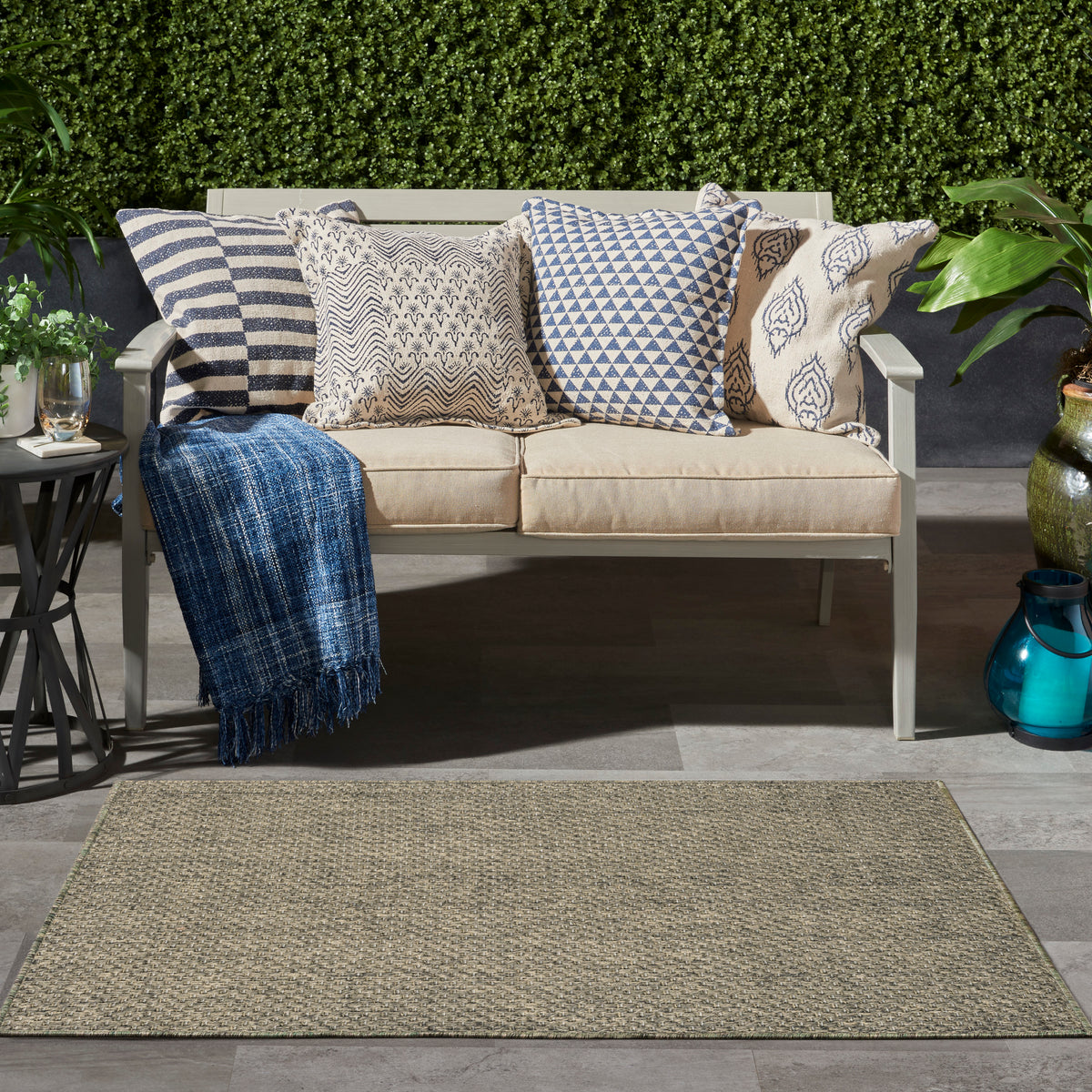 Tulum TLM03 Olive Rug