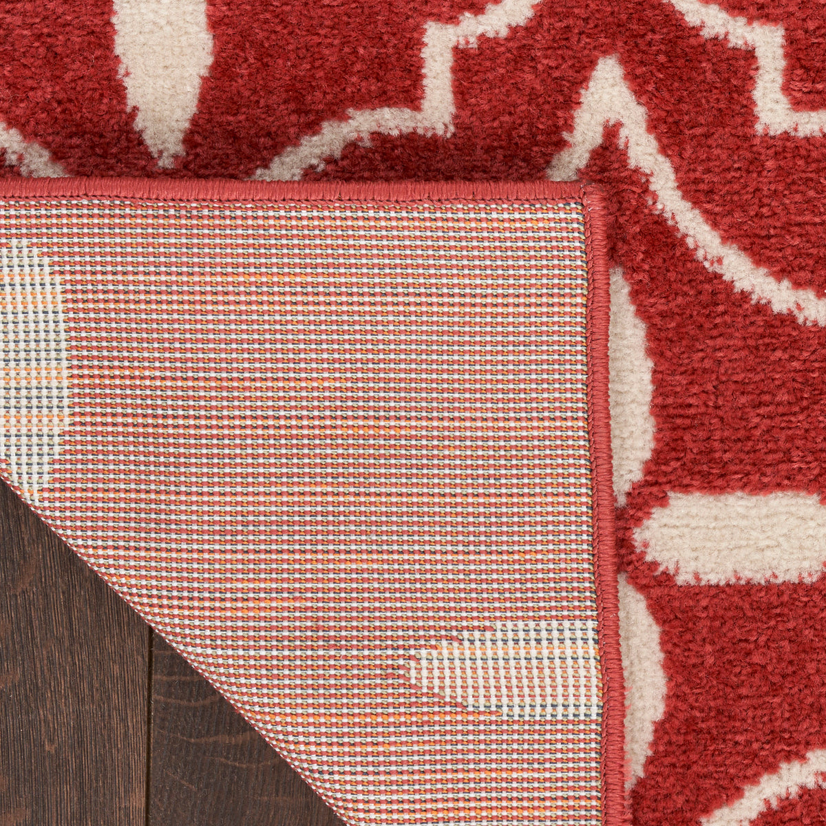 Nourison Essentials NRE04 Brick Ivory Rug