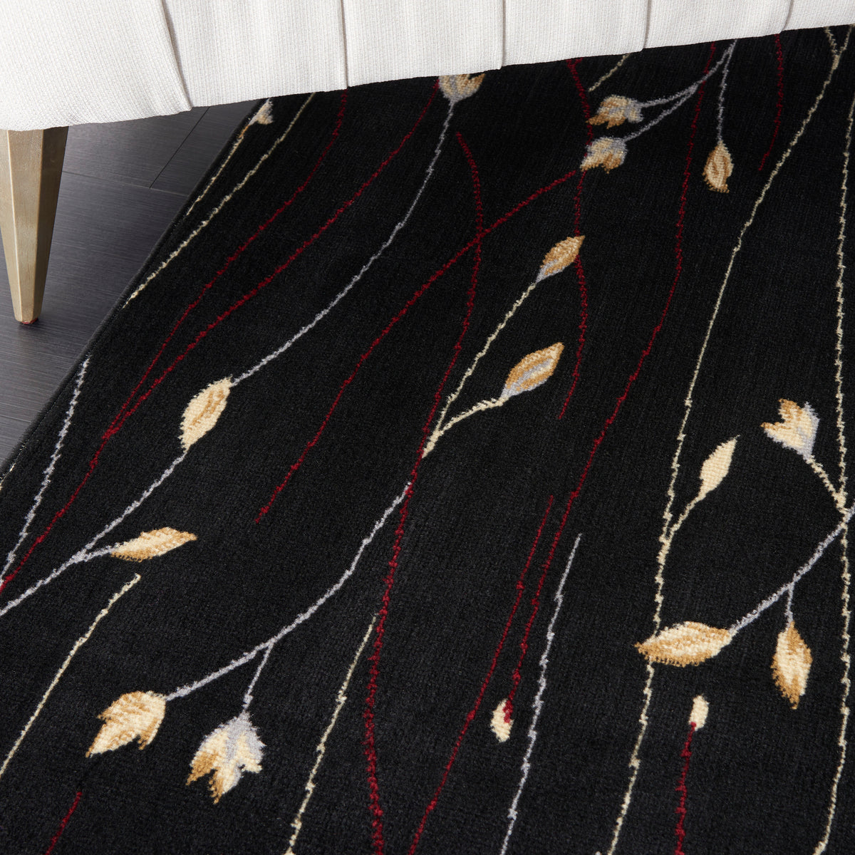 Grafix GRF15 Black Rug