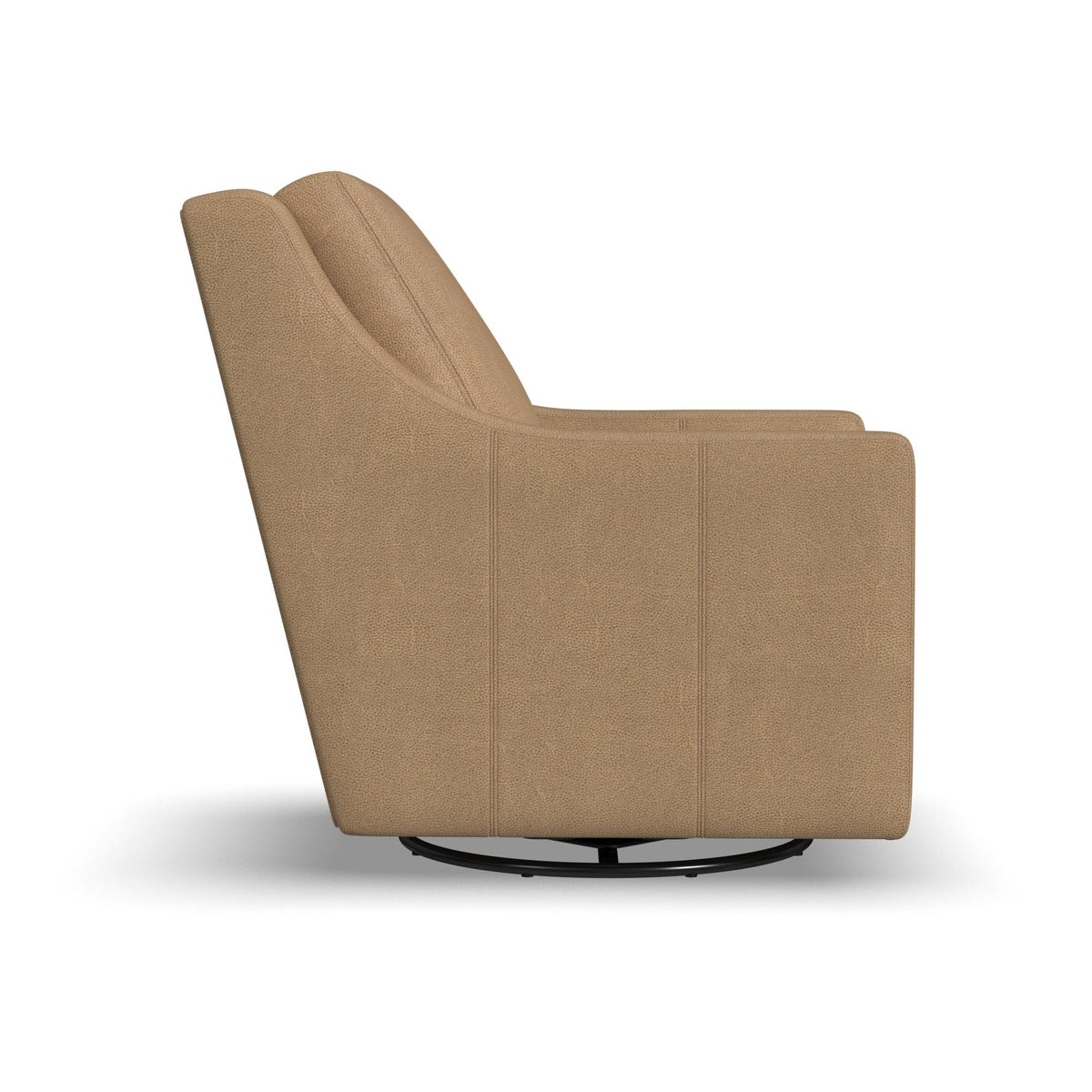 Murph Leather Swivel Glider