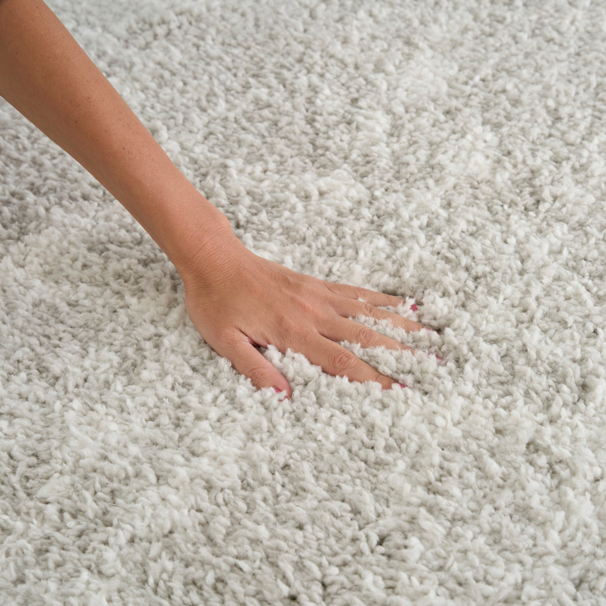 Modern Shag MMD06 Grey Ivory Rug