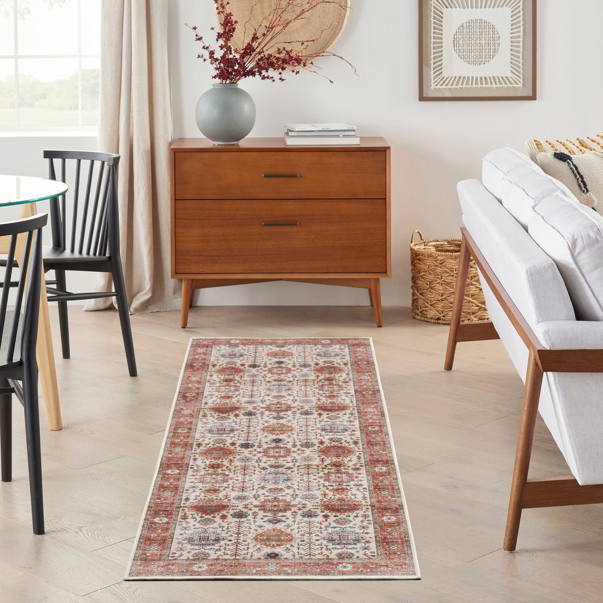 Fulton FUL12 Beige Multicolor Rug