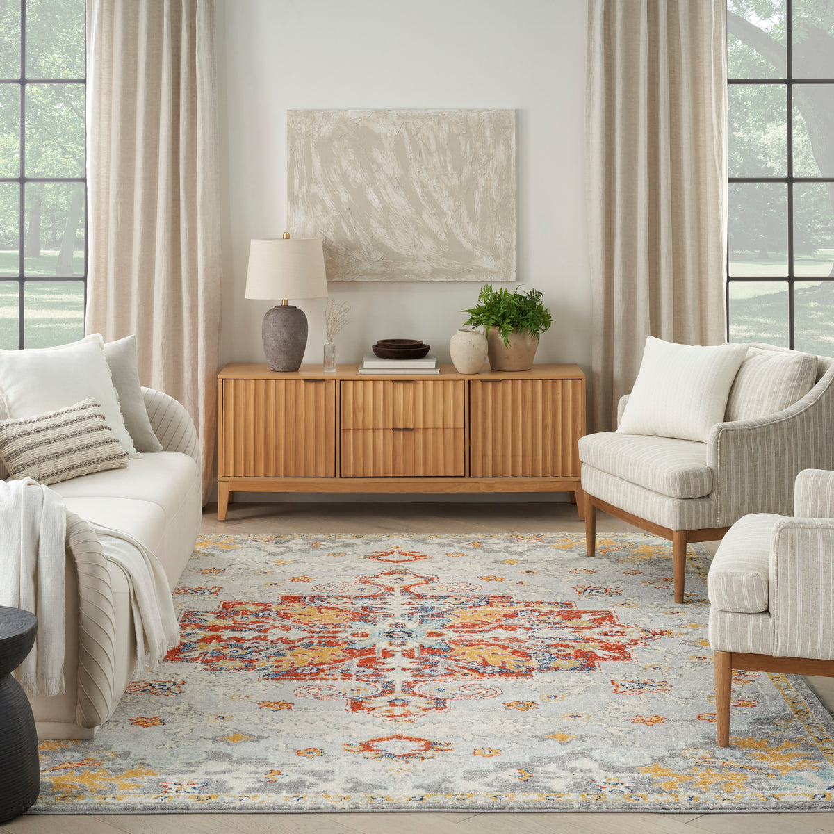 Passion PSN52 Grey Multicolor Rug