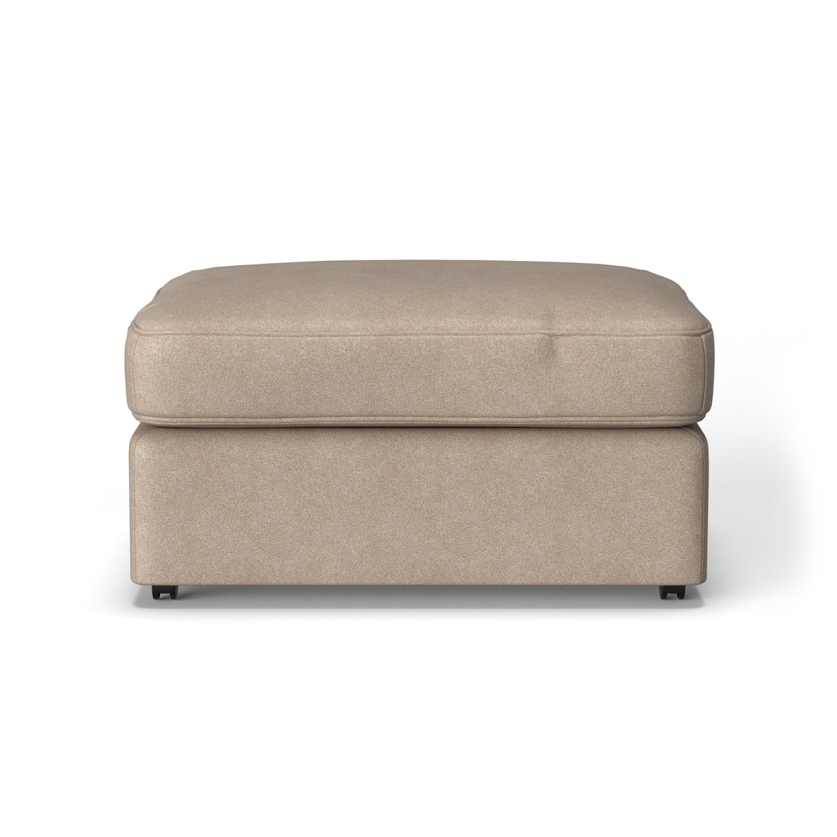 Vail Leather Ottoman