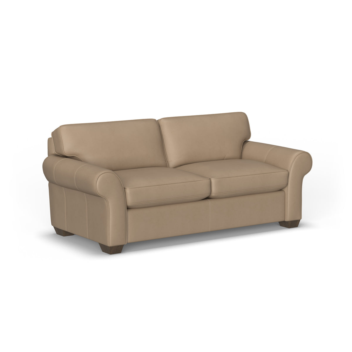 Vail Leather Sofa 82" W