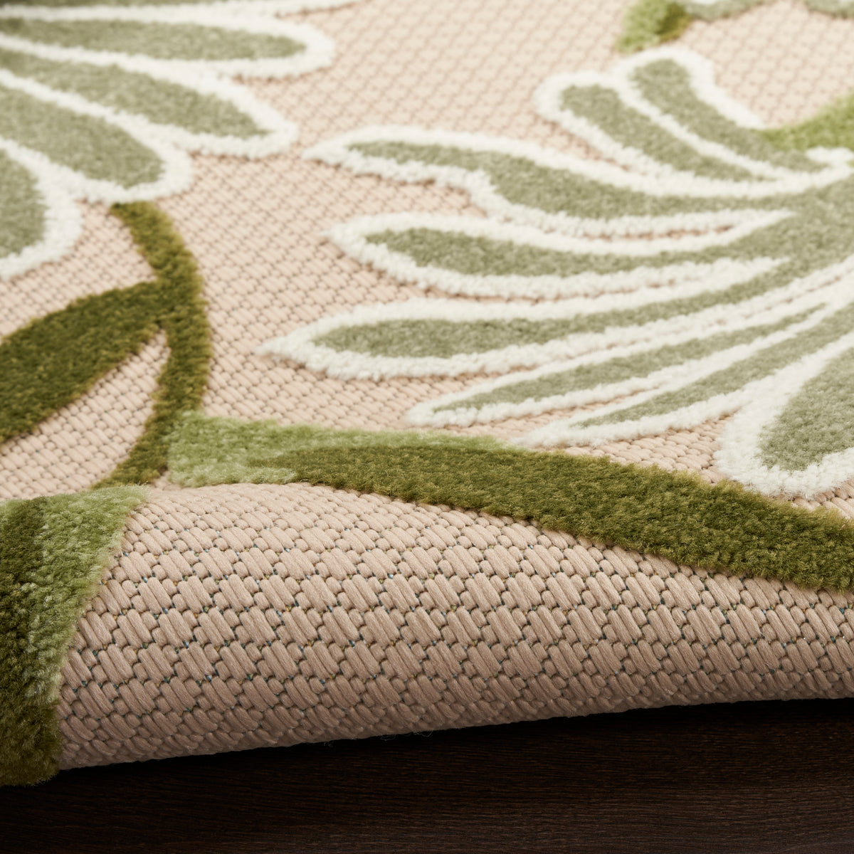 Aloha ALH33 Ivory Green Rug