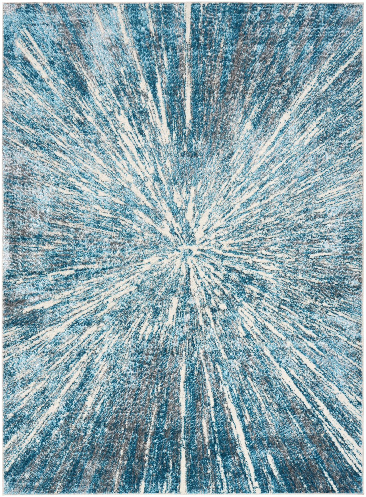 Ambiance AMI01 Blue Silver Rug